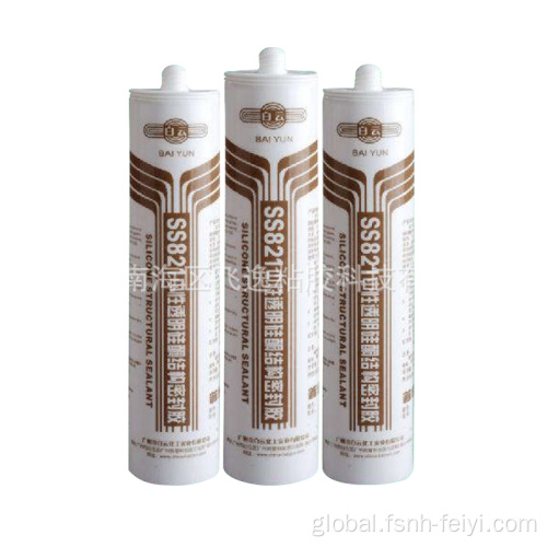 Structural Adhesive Semi-transparent neutral silicone structural sealant Supplier